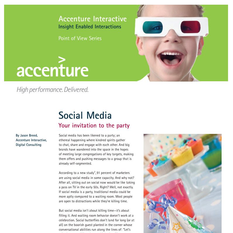 Accenture-social media